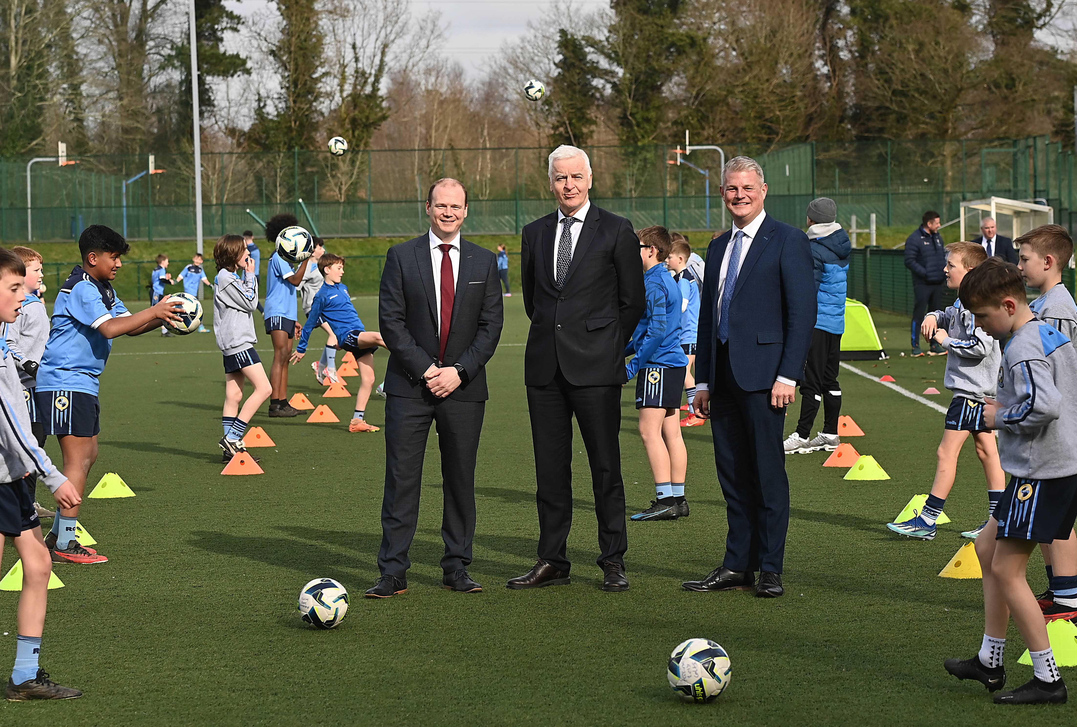 Minister Lyons hosts the visit of the British Sports Minister