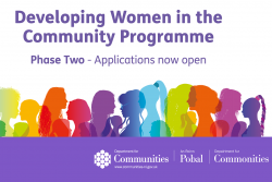 Second phase of Women’s Community Programme open for applications