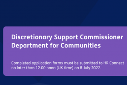 Department launches recruitment competition for new Discretionary Support Commissioner