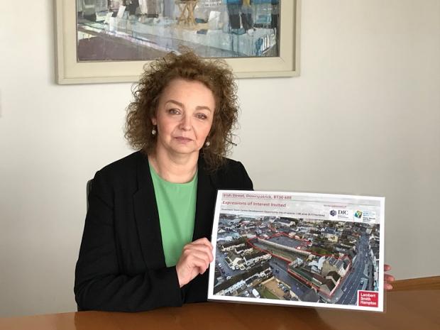 Ní Chuilín welcomes views on regeneration of major site in Downpatrick