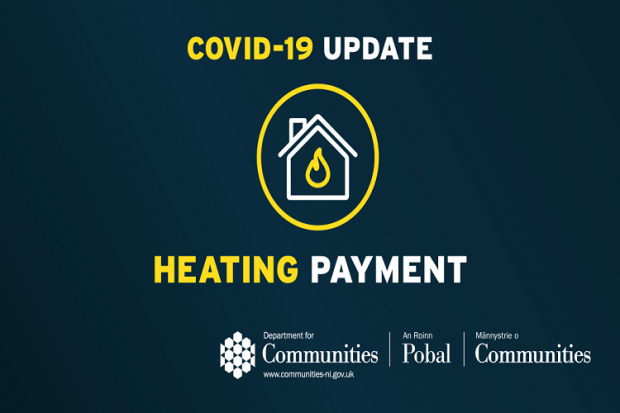 Ní Chuilín - £44m in Covid-19 Heating Payments to issue by January 2021
