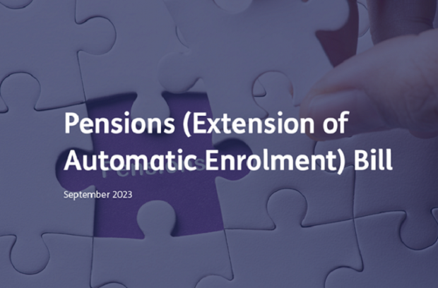 Text Pensions (extension of Automatic Enrolment) Bill 