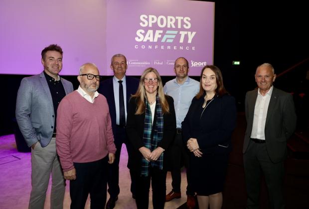 Pictured at today’s Sports Safety Conference at W5 