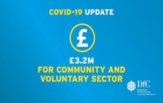 Communities Minister Carál Ní Chuilín today announced £3.2 million in additional funding to Councils to allow them to support the voluntary and community sector as it continues to recover and help citizens to get through the COVID-19 crisis. 
