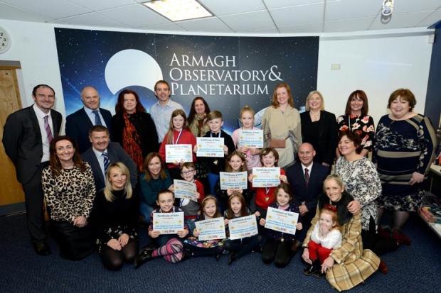 Children of deaf adults celebrate completing a 30 week Homework Support Club programme