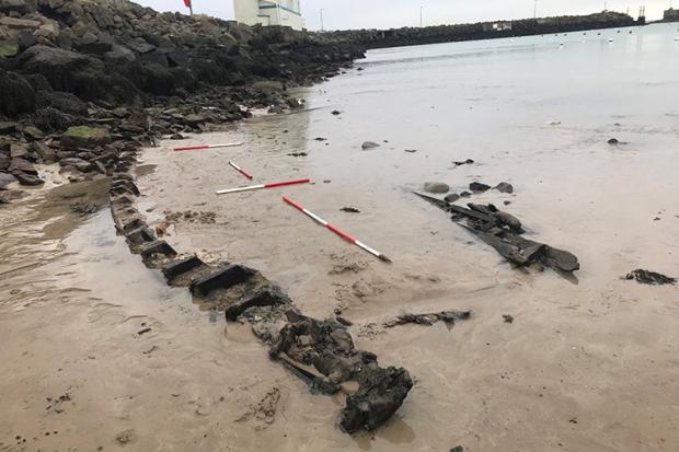 Portrush Harbour Shipwreck 