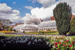 Palmhouse, Botanic Gardens, Belfast after restoration