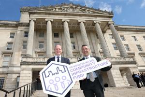 Communities Minister Gordon Lyons and Minister for Agriculture, Environment and Rural Affairs Andrew Muir