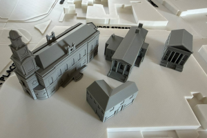 3D models of buildings in Coleraine’s Town Centre