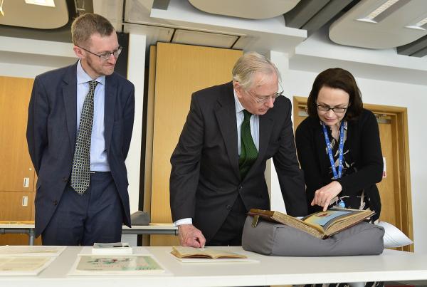 HRH The Duke of Gloucester visits PRONI to mark 100 years of archives ...