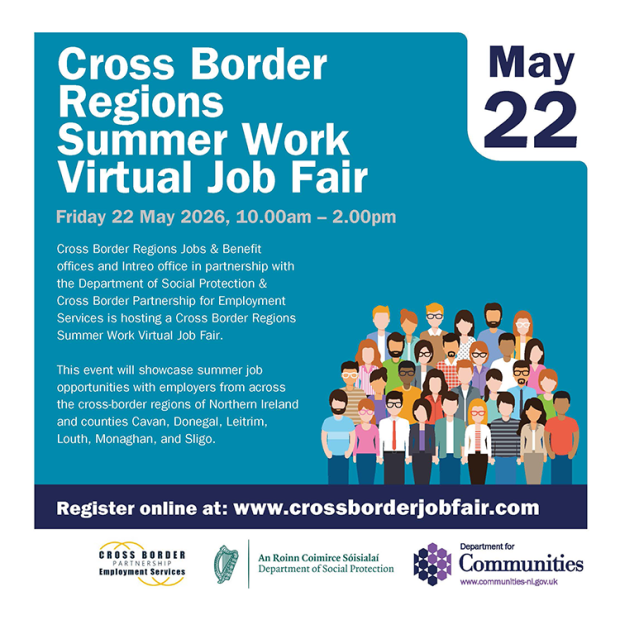 Cross Border Job Fair flyer