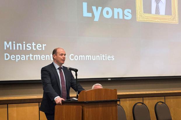 Minister Lyons speaking at Georgia Southern University