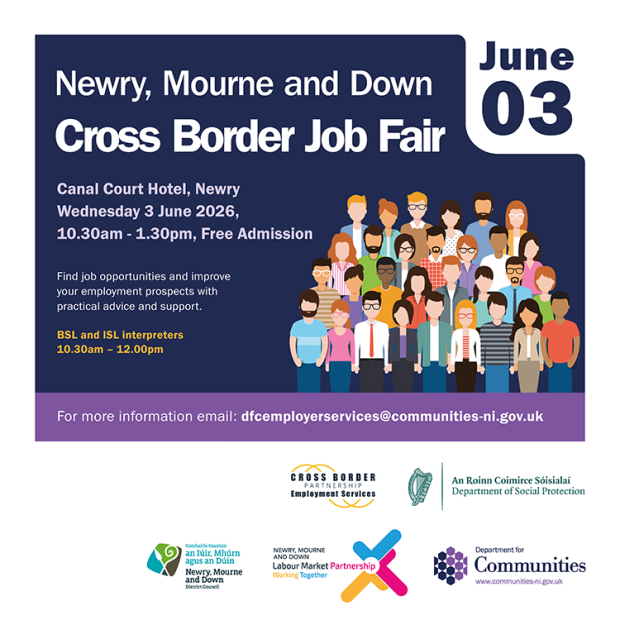 Cross Border Job Fair flyer