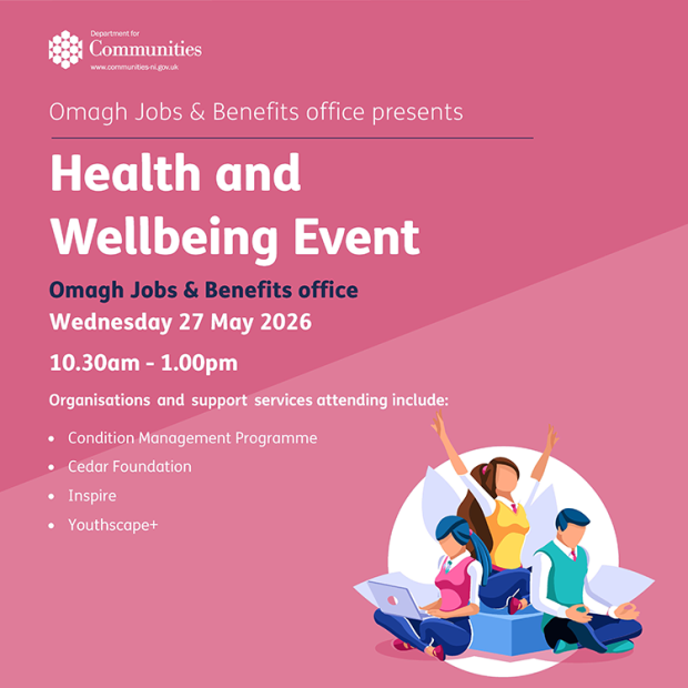 Health and Wellbeing event flyer