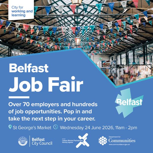 Belfast Job Fair 2026 poster image