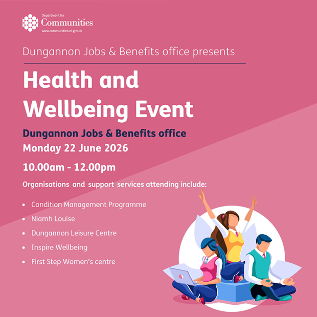 Health and Wellbeing event flyer