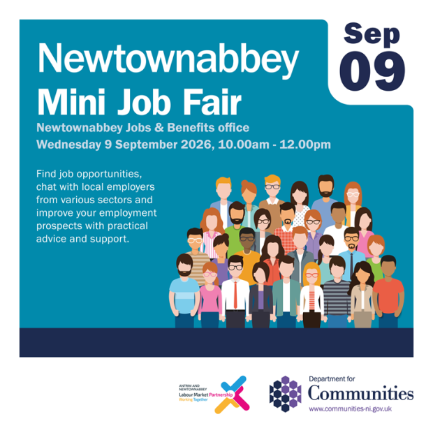 Newtownabbey Mini Job Fair - 9 September 2026