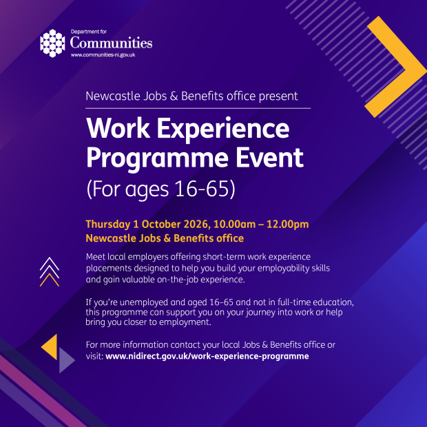 Work Experience Programme event flyer
