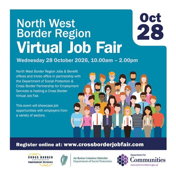 Virtual Job Fair flyer